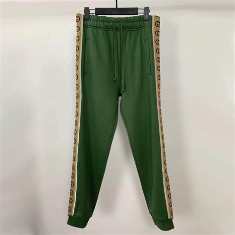 gucci green pants|gucci official website.